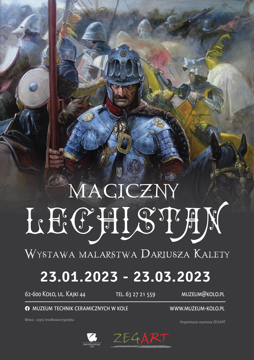 Plakat wystawy Magiczny Lechistan